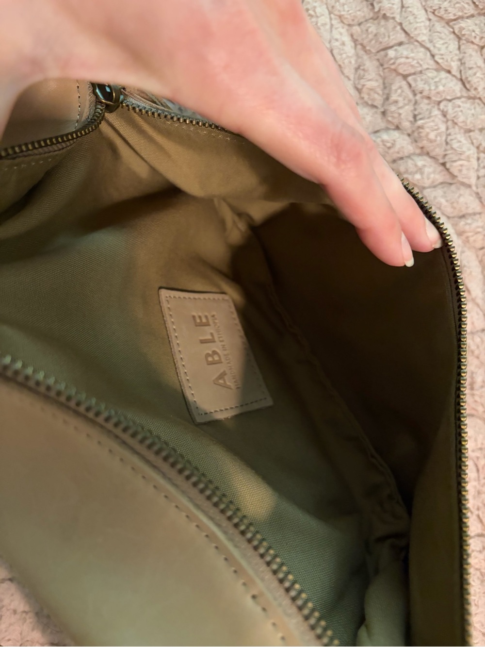 ABLE Berkeley Belt Bag - Pebble - Picture 7 of 7